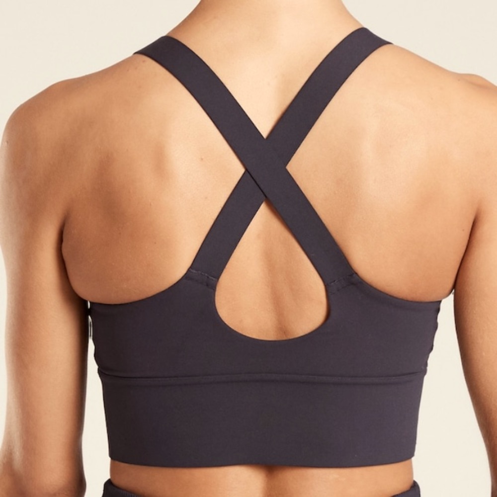 Athleta Warrior Longline Bra D-DD